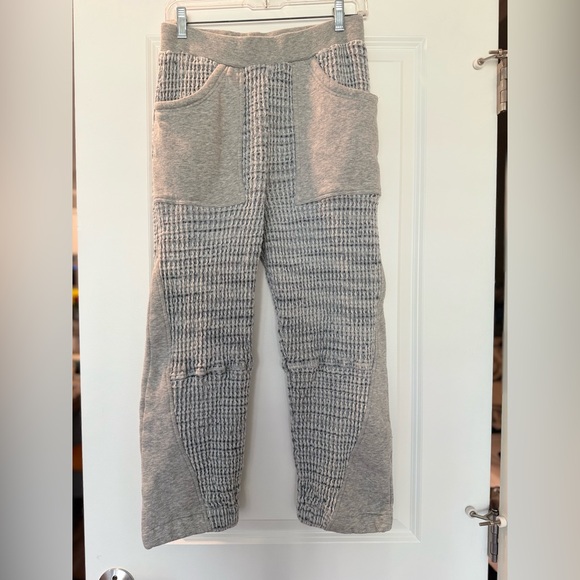 Out from Under (UO) Grey Dasha Textured Joggers - Picture 2 of 7